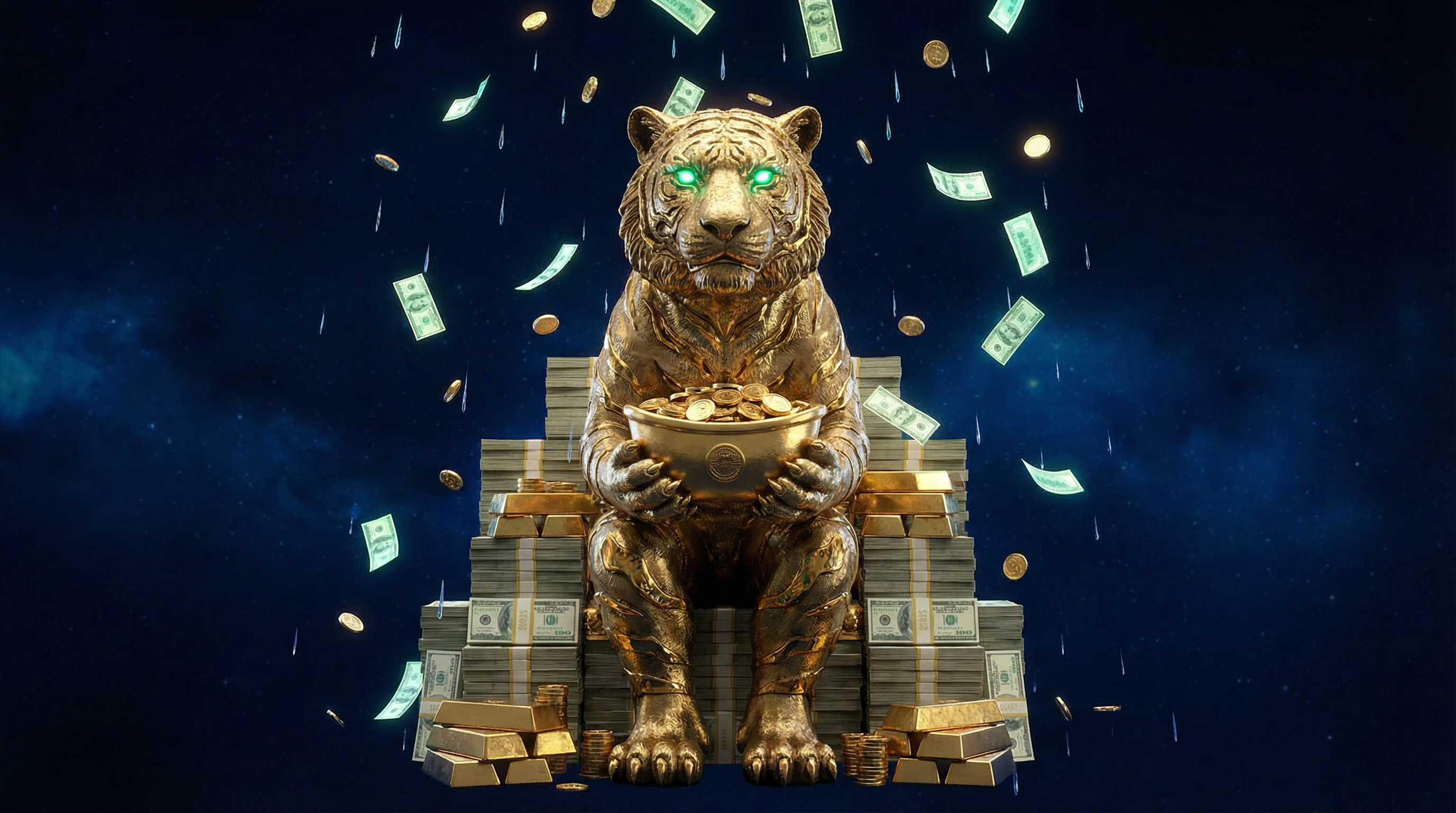 Golden Fortune Tiger